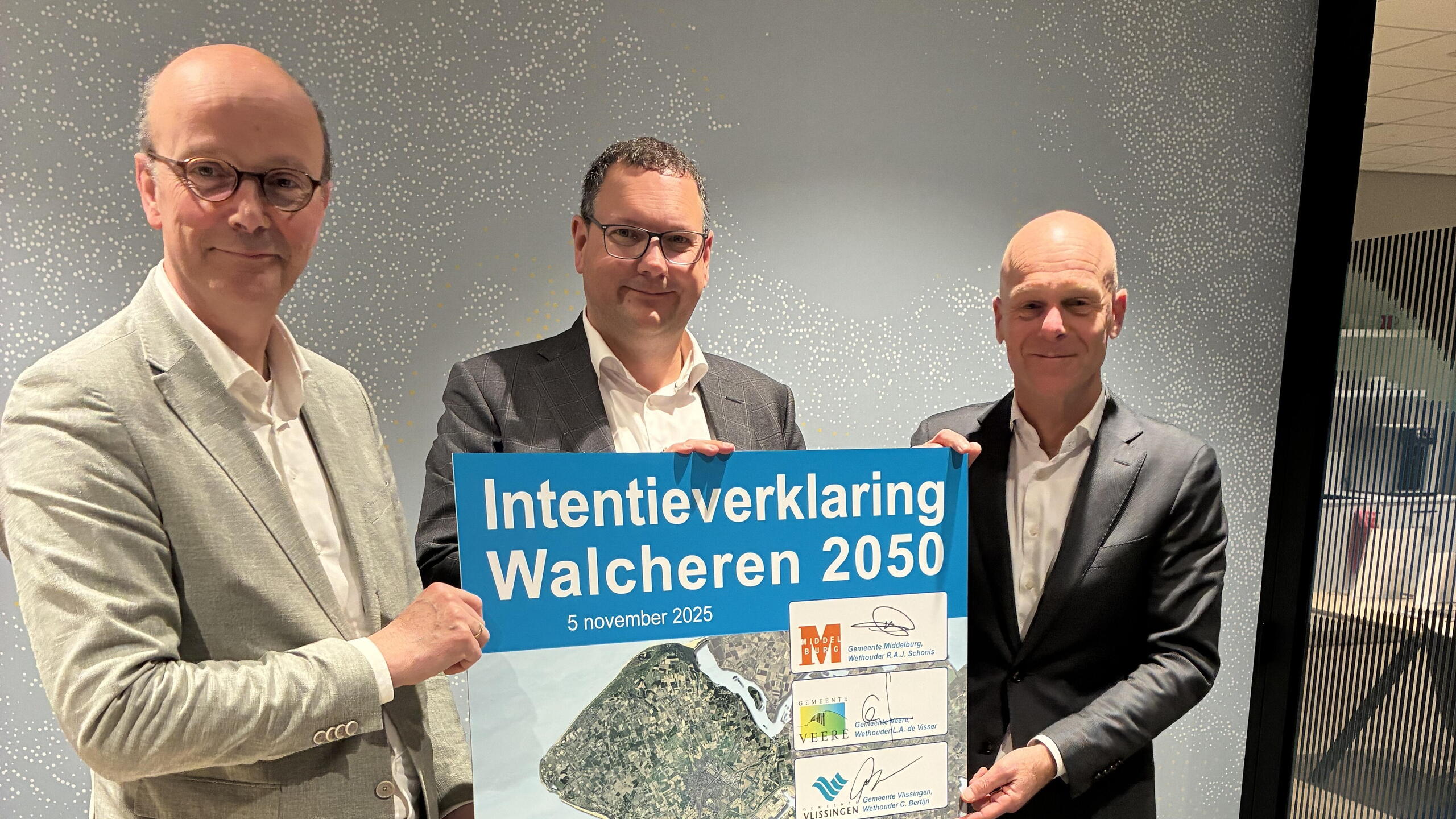 Ondertekenmoment intentieverklaring Walcheren 2050 