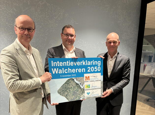 Ondertekenmoment intentieverklaring Walcheren 2050 